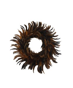 SOIL ΣΤΕΦΑΝΙ ΜΕ ΦΤΕΡΑ ΚΑΦΕ Δ55cm