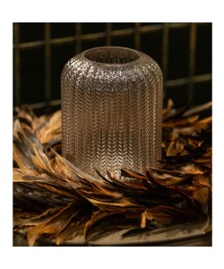 SOIL ΣΤΕΦΑΝΙ ΜΕ ΦΤΕΡΑ ΚΑΦΕ Δ55cm