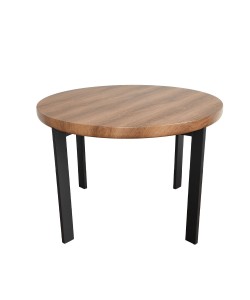 BOBBA ΤΡΑΠΕΖΙ ΡΟΤΟΝΤΑ SONOMA 110x110x75cm