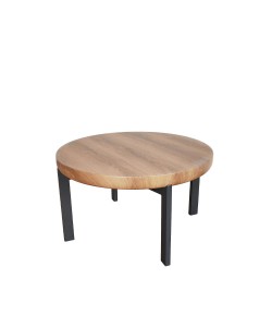 BOBBA COFFEE TABLE SONOMA ΜΑΥΡΟ 80x80x45cm BOBBA COFFEE TABLE SONOMA ΜΑΥΡΟ 80x80x45cm
