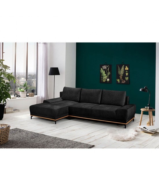 NATURA ΚΑΝΑΠΕΣ ΚΡΕΒΑΤΙ ΓΩΝΙΑ ΑΡΙΣΤΕΡΗ ΑΝΘΡΑΚΙ 283x164xH90cm NATURA ΚΑΝΑΠΕΣ ΚΡΕΒΑΤΙ ΓΩΝΙΑ ΑΡΙΣΤΕΡΗ ΑΝΘΡΑΚΙ 283x164xH90cm
