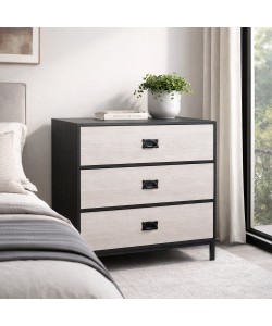 FACTORY ΚΟΜΟΤΑ 3ΣΥΡΤΑΡΙΑ ΜΑΥΡΟ OAK SONOMA DECAPE 80x40xH80cm