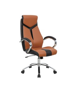 PATRON ΚΑΡΕΚΛΑ ΓΡΑΦΕΙΟΥ CAMEL ΜΑΥΡΟ 63x72xH115/125cm