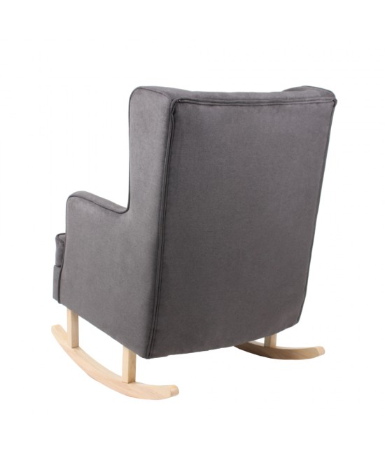 GRANDMA ΠΟΛΥΘΡΟΝΑ ΓΚΡΙ 72x97xH100cm