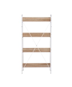 ONE STEP UP ΒΙΒΛΙΟΘΗΚΗ 4ΡΑΦΙΑ SONOMA ΛΕΥΚΟ 60x35xH117cm ONE STEP UP ΒΙΒΛΙΟΘΗΚΗ 4ΡΑΦΙΑ SONOMA ΛΕΥΚΟ 60x35xH117cm
