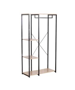 MODE ΝΤΟΥΛΑΠΑ SONOMA ΜΑΥΡΟ 90x40xH167cm