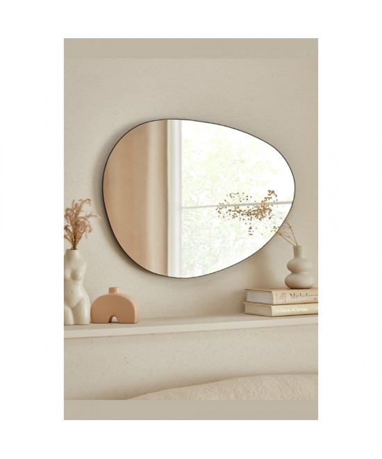 OVO 43 ΚΑΘΡΕΠΤΗΣ ΤΟΙΧΟΥ ΜΑΥΡΟ 62xH43,5cm OVO 43 ΚΑΘΡΕΠΤΗΣ ΤΟΙΧΟΥ ΜΑΥΡΟ 62xH43,5cm