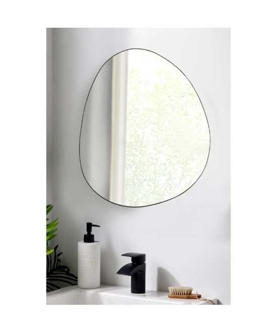 OVO 43 ΚΑΘΡΕΠΤΗΣ ΤΟΙΧΟΥ ΜΑΥΡΟ 62xH43,5cm OVO 43 ΚΑΘΡΕΠΤΗΣ ΤΟΙΧΟΥ ΜΑΥΡΟ 62xH43,5cm