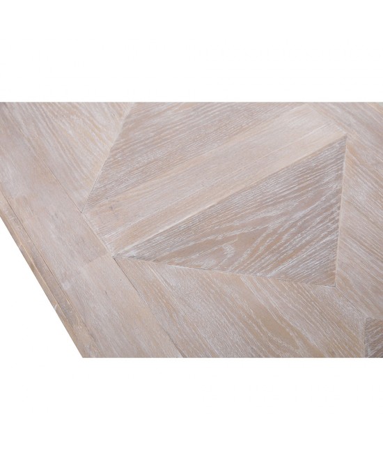 HISTORY COFFEE TABLE ΛΕΥΚΟ ΦΥΣΙΚΟ 125x64xH50cm