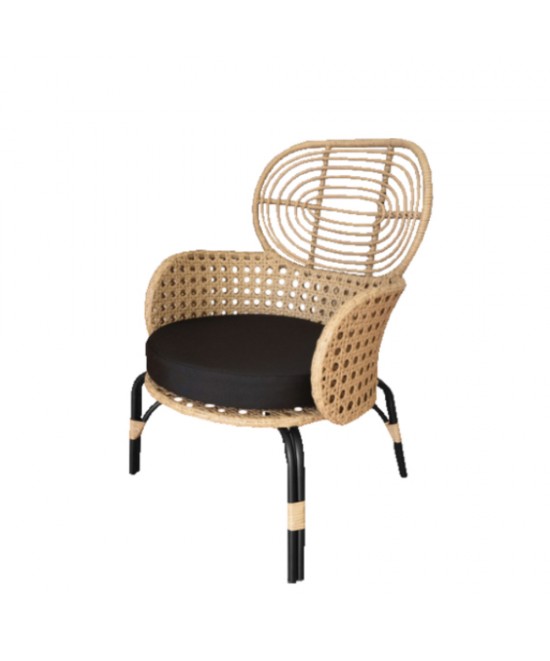 LOOM ΠΟΛΥΘΡΟΝΑ ΦΥΣΙΚΟ 65x69xH94cm