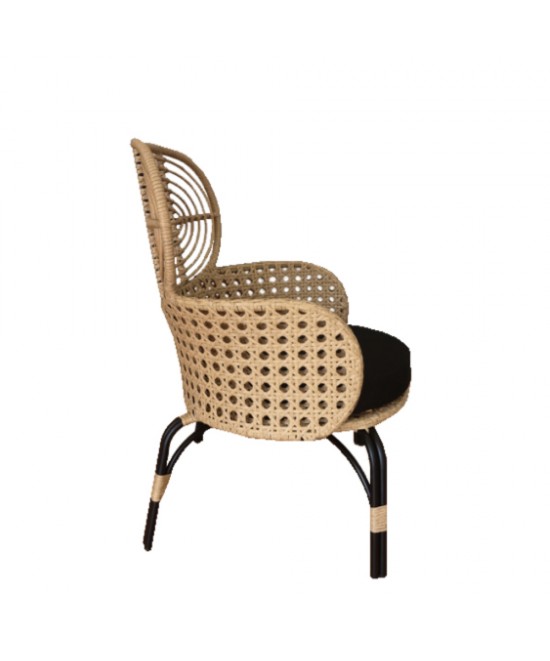 LOOM ΠΟΛΥΘΡΟΝΑ ΦΥΣΙΚΟ 65x69xH94cm