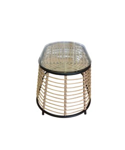 LOOM COFFEE TABLE ΦΥΣΙΚΟ 95x55xH45cm