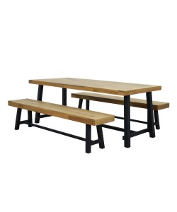 PANAMA ΤΡΑΠΕΖΙ NATURAL TEAK 200,5x91,5xH76cm