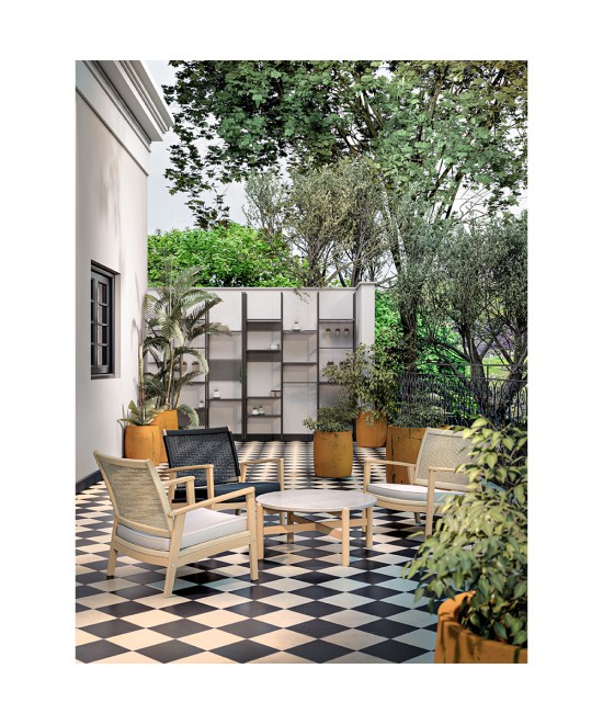 SALSA ΠΟΛΥΘΡΟΝΑ BEIGE 74,5x73xH75,8cm SALSA ΠΟΛΥΘΡΟΝΑ BEIGE 74,5x73xH75,8cm