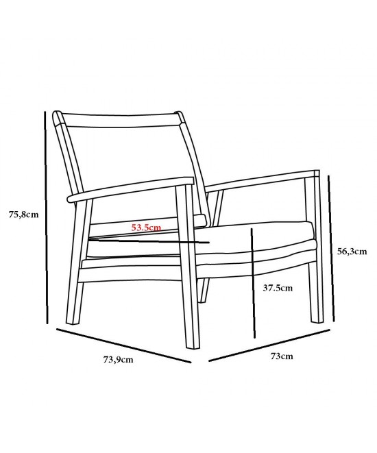 SALSA ΠΟΛΥΘΡΟΝΑ BEIGE 74,5x73xH75,8cm SALSA ΠΟΛΥΘΡΟΝΑ BEIGE 74,5x73xH75,8cm