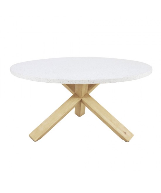 TERRAZZO ΤΡΑΠΕΖΙ TERRAZZO D150xH76,3cm TERRAZZO ΤΡΑΠΕΖΙ TERRAZZO D150xH76,3cm