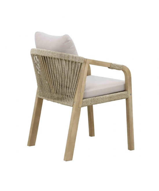 TERRAZZO ΚΑΡΕΚΛΑ BEIGE 66x55xH75cm