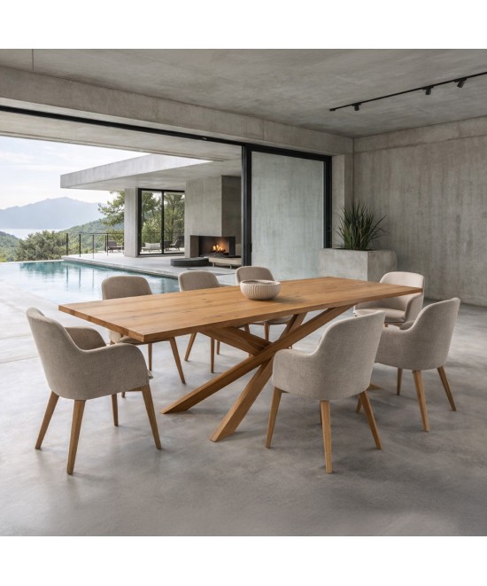 STIXIS ΤΡΑΠΕΖΙ ΦΥΣΙΚΟ 200x95xH76cm