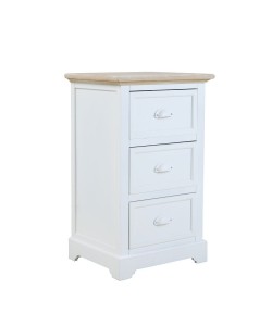 KIMOLOS ΚΟΜΟΔΙΝΟ 3ΣΥΡΤΑΡΙΑ ΛΕΥΚΟ ΦΥΣΙΚΟ 43x35xH71cm