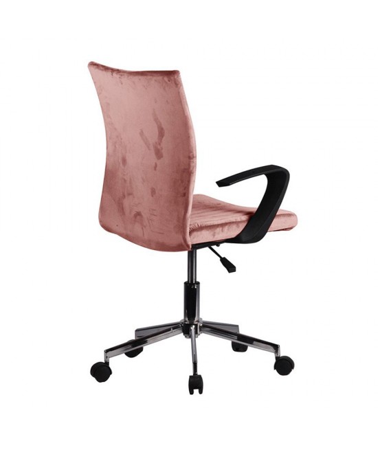 LOTTO ΚΑΡΕΚΛΑ ΓΡΑΦΕΙΟΥ DUSTY PINK 54x59xH88/98cm