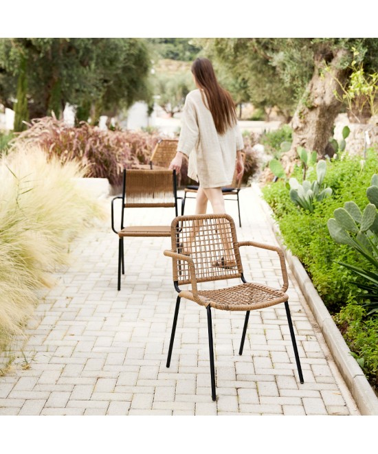 CATRIDGE/P ΚΑΡΕΚΛΑ ΦΥΣΙΚΟ ΣΚΟΥΡΟ 56x59xH80cm CATRIDGE/P ΚΑΡΕΚΛΑ ΦΥΣΙΚΟ ΣΚΟΥΡΟ 56x59xH80cm