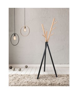 OSAKA ΚΑΛΟΓΕΡΟΣ ΜΑΥΡΟ ΦΥΣΙΚΟ 60x52xH172cm