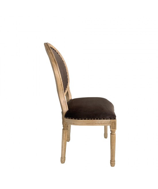 LOUIS ΚΑΡΕΚΛΑ TAUPE 49x49xH99cm