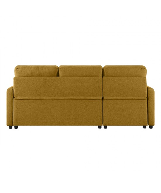 TUCAN ΚΑΝΑΠΕΣ ΚΡΕΒΑΤΙ ΓΩΝΙΑ ΜΟΥΣΤΑΡΔΙ 213x148xH93cm TUCAN ΚΑΝΑΠΕΣ ΚΡΕΒΑΤΙ ΓΩΝΙΑ ΜΟΥΣΤΑΡΔΙ 213x148xH93cm