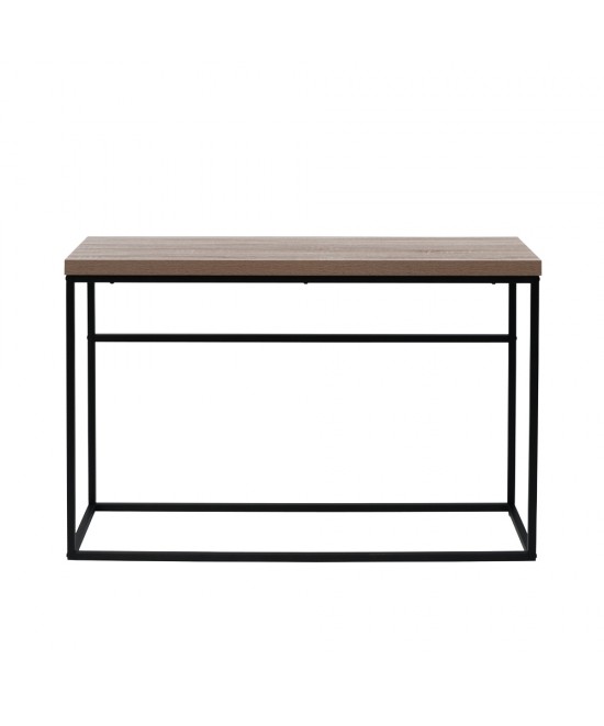 ALE ΚΟΝΣΟΛΑ SONOMA ΜΑΥΡΟ 120x39xH77cm ALE ΚΟΝΣΟΛΑ SONOMA ΜΑΥΡΟ 120x39xH77cm