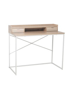 NAK ΓΡΑΦΕΙΟ 2ΣΥΡΤΑΡΙΑ SONOMA ΜΕ PATTERN 100x50xH88.5cm