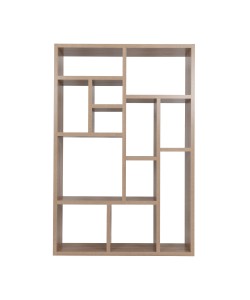 LYON 120 ΒΙΒΛΙΟΘΗΚΗ SONOMA 120x29,6xH180cm