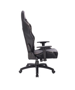 AVENGER ΚΑΡΕΚΛΑ ΓΡΑΦΕΙΟΥ ΧΑΚΙ ΜΑΥΡΟ 69x70xH122/129,5cm