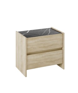 GASPER ΚΟΜΟΔΙΝΟ SONOMA ΠΕΤΡΑ 55x36xH49cm GASPER ΚΟΜΟΔΙΝΟ SONOMA ΠΕΤΡΑ 55x36xH49cm