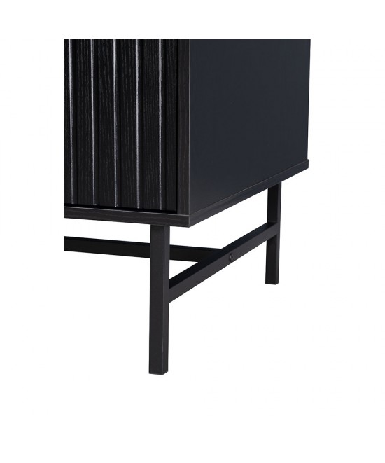 JAPAN COFFEE TABLE ΜΑΥΡΟ 100x59xH50,2cm