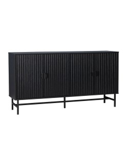 JAPAN ΜΠΟΥΦΕΣ ΜΑΥΡΟ 157,5x39xH83cm