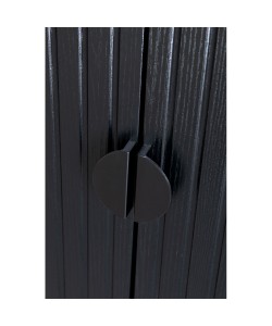 JAPAN ΜΠΟΥΦΕΣ ΜΑΥΡΟ 157,5x39xH83cm