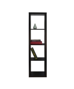 KIVOS 41,6 ΒΙΒΛΙΟΘΗΚΗ ΜΑΥΡΟ 41,6x29,5xH147,5cm