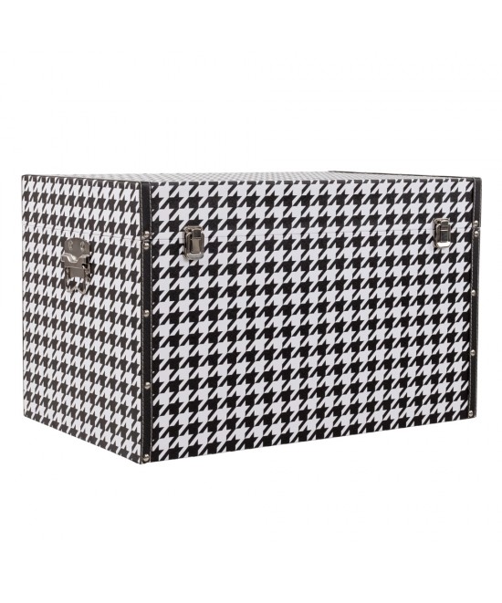 FERRE ΜΠΑΟΥΛΑ SET 4ΤΕΜ ΜΑΥΡΟ ΛΕΥΚΟ 64-56-48-40x40-34-28-20xH40-32-23-16cm