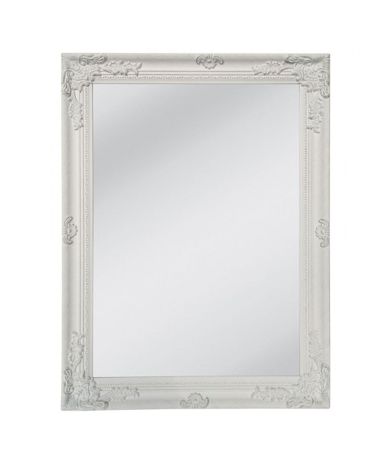 ROMANTIC ΚΑΘΡΕΠΤΗΣ ΛΕΥΚΟ ANTIQUE 60x3xH80cm