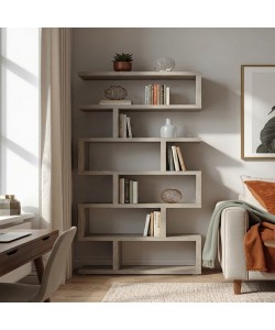 SYSTEM ΒΙΒΛΙΟΘΗΚΗ SONOMA 120x29xH179cm