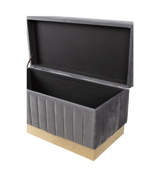 ICTUS ΣΚΑΜΠΩ SET 2ΤΕΜ ΜΑΥΡΟ ΓΚΡΙ 90-80x42-36xH44-37cm ICTUS ΣΚΑΜΠΩ SET 2ΤΕΜ ΜΑΥΡΟ ΓΚΡΙ 90-80x42-36xH44-37cm