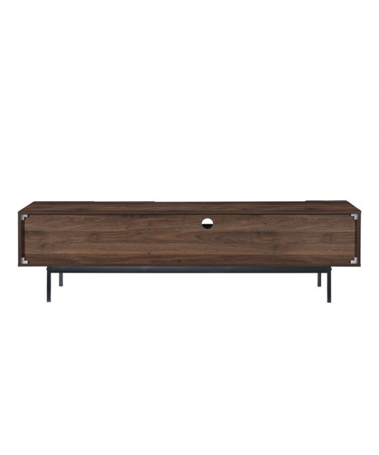 GROOVES TV STAND 2ΠΟΡΤΕΣ 2ΣΥΡΤΑΡΙΑ WOTAN OAK ΓΚΡΙ 180x41,5xH50cm