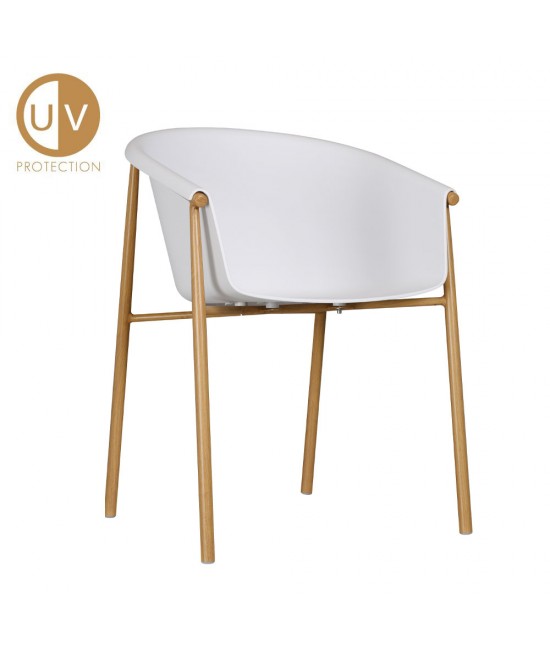 CARINA ΠΟΛΥΘΡΟΝΑ ΛΕΥΚΟ 59x57xH80cn CARINA ΠΟΛΥΘΡΟΝΑ ΛΕΥΚΟ 59x57xH80cn