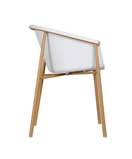 CARINA ΠΟΛΥΘΡΟΝΑ ΛΕΥΚΟ 59x57xH80cn CARINA ΠΟΛΥΘΡΟΝΑ ΛΕΥΚΟ 59x57xH80cn