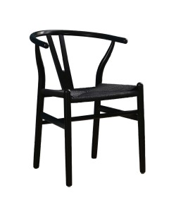 BONE ΚΑΡΕΚΛΑ ΜΑΥΡΟ 57x53xH76cm