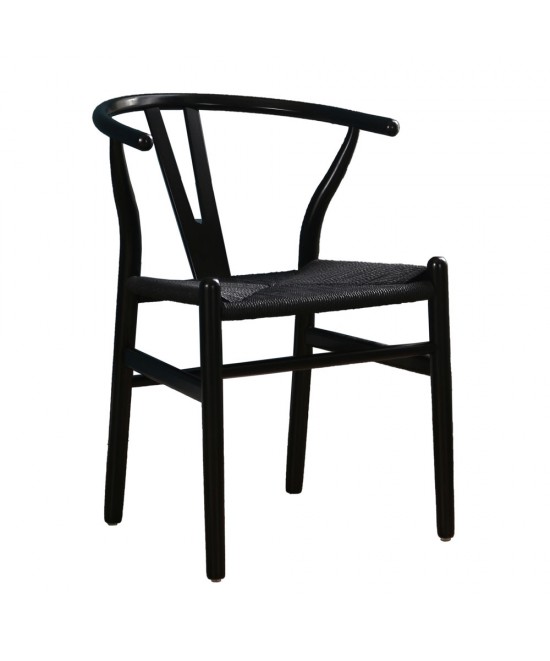 BONE ΚΑΡΕΚΛΑ ΜΑΥΡΟ 57x53xH76cm BONE ΚΑΡΕΚΛΑ ΜΑΥΡΟ 57x53xH76cm