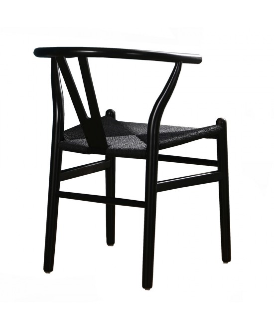 BONE ΚΑΡΕΚΛΑ ΜΑΥΡΟ 57x53xH76cm BONE ΚΑΡΕΚΛΑ ΜΑΥΡΟ 57x53xH76cm