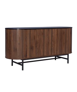 OVAL ΜΠΟΥΦΕΣ 3ΠΟΡΤΕΣ ΚΑΡΥΔΙ 150x45xH74cm