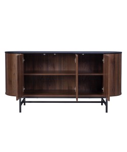 OVAL ΜΠΟΥΦΕΣ 3ΠΟΡΤΕΣ ΚΑΡΥΔΙ 150x45xH74cm