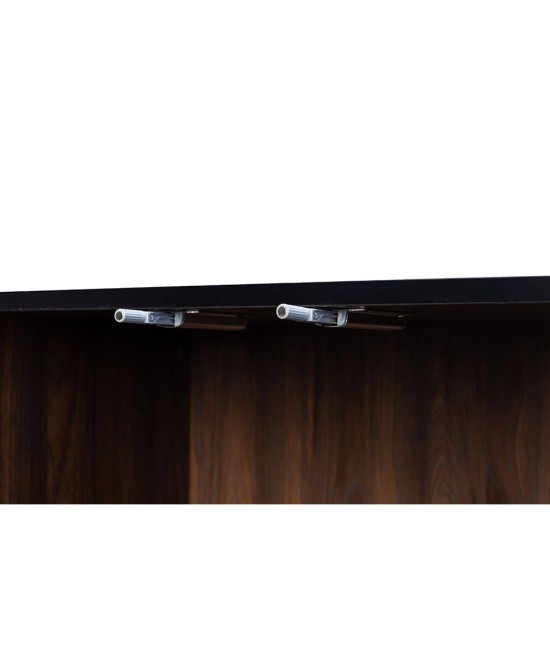 OVAL ΜΠΟΥΦΕΣ 3ΠΟΡΤΕΣ ΚΑΡΥΔΙ 150x45xH74cm